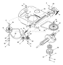 Page D Diagram and Parts List for 13B-325-401 2001 Yard Man Lawn Tractor